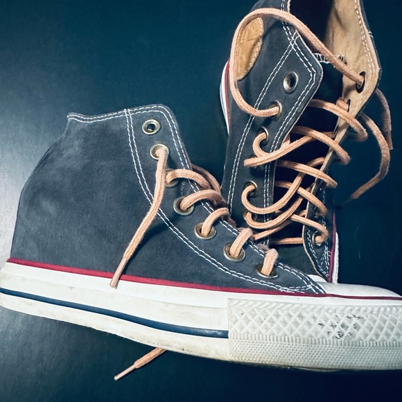 Converse high heels shoes size 6 - Picture 3 of 4